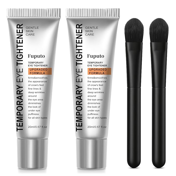 Instant Firming Lifting Eye Cream, Eye Temporary Tightening Gel , Perfection Eye Tightener Cream, Firm and Smooth The Look of Fine Lines for Wrinkles,Puffiness &Fine Lines Upgraded Formula (1.34oz-2)