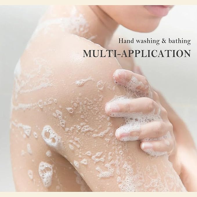 Milk Moisturizing Body Wash,Hydrating Shower Gel for Men & Women,Mild Gentle Body Cleanser,Nourishing Skincare Body Wash for All Skin Types, 500 ML(C)