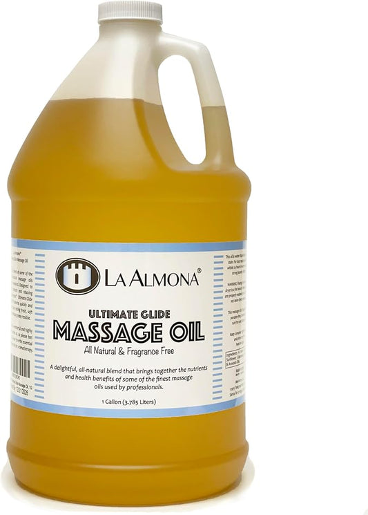 Ultimate Glide Massage Oil, 1 Gallon Refill Jug