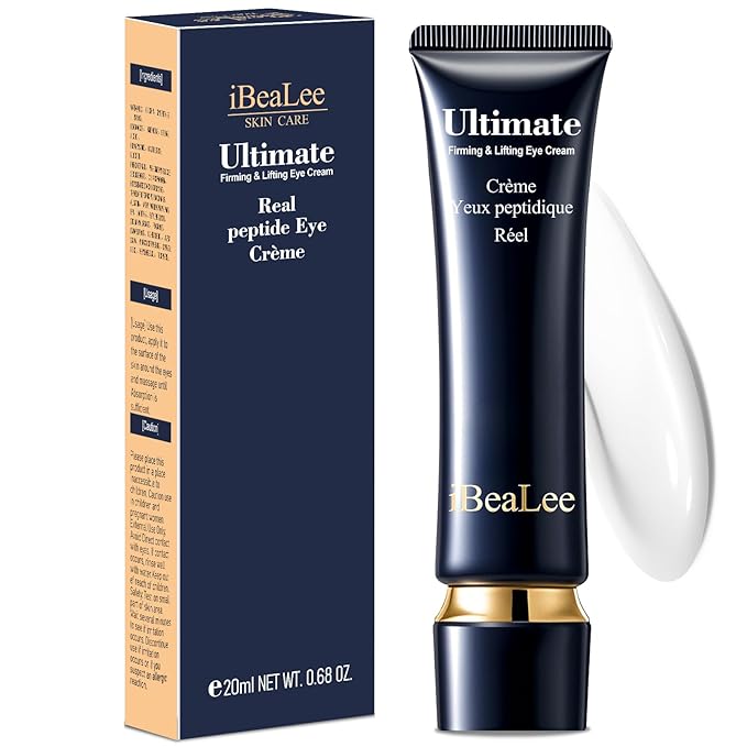 Temporary Tightener Eye Cream-Instantly Reduces Under- Bags, Dark Circles & Wrinkles, Anti-Aging with Retinol&Hyaluronic Acid, Under Eye Creams Suit Women Men Firm Smooth firming Non-Greasy- corrector