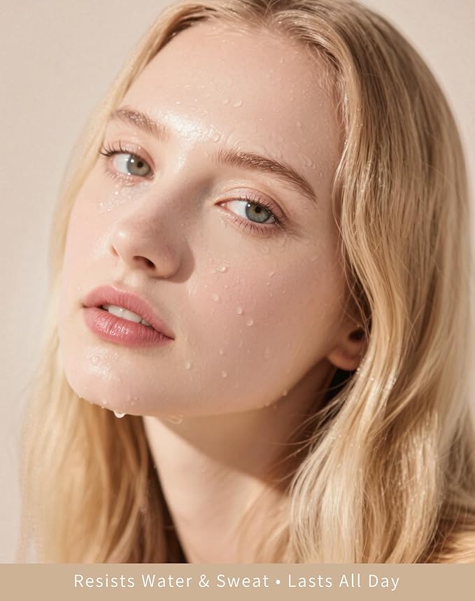 bayfree Tinted Moisture Foundation Balm, All-Day Wear Full Coverage Foundation, Hydrating & Weightless, Sweatproof & Humidity-Resistant, Buildable Natural Finish, Vegan Korean Makeup