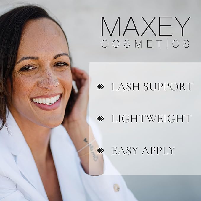 MaxeyLash Eyelash Enhancing Serum – Daily Lash Treatment for the Appearance of Longer, Thicker, Fuller Lashes, Natural Lash Lift Effect – 3.5 mL