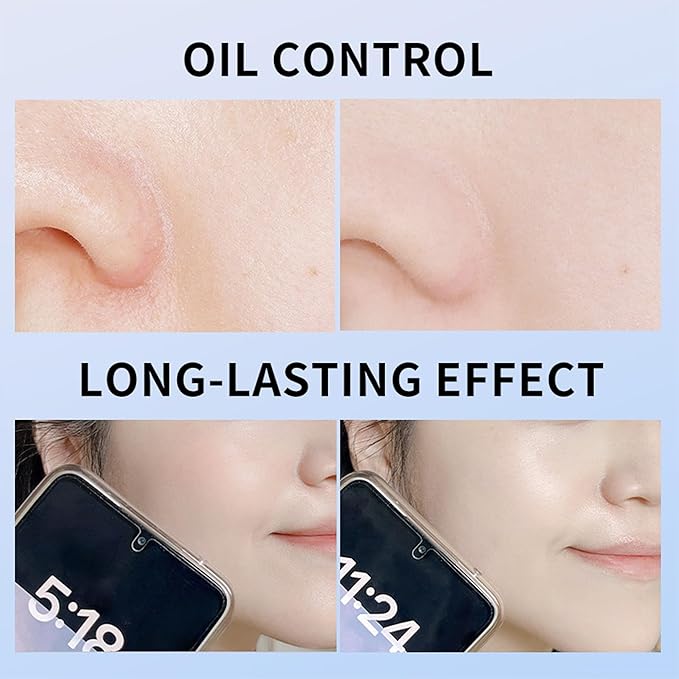 Face Powder, Setting Powder, Lasting Waterproof Oil Absorbing Pressed Powders Compact for Face (#05 SOFT HONEY)