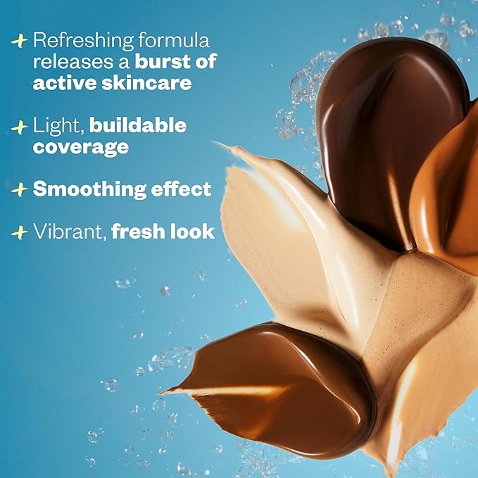 Kosas BB Burst Tinted Face Gel Cream - Supports Healthy Collagen, Smoothes Skin, Hydrates & Moisturizes - Lightweight Buildable Coverage - Deep Neutral Olive 43, (1 Oz/30 ML)