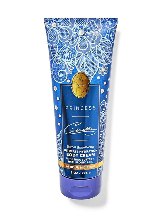 Bath & Body Works Cinderella Ultimate Hydration Body Cream Gift Set For Women, 8 Fl Oz (8 Fl Oz Pack of 1, Cinderella)