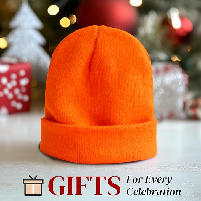 PFFY Unisex Beanie Hats for Men Women Knit Winter Beanies