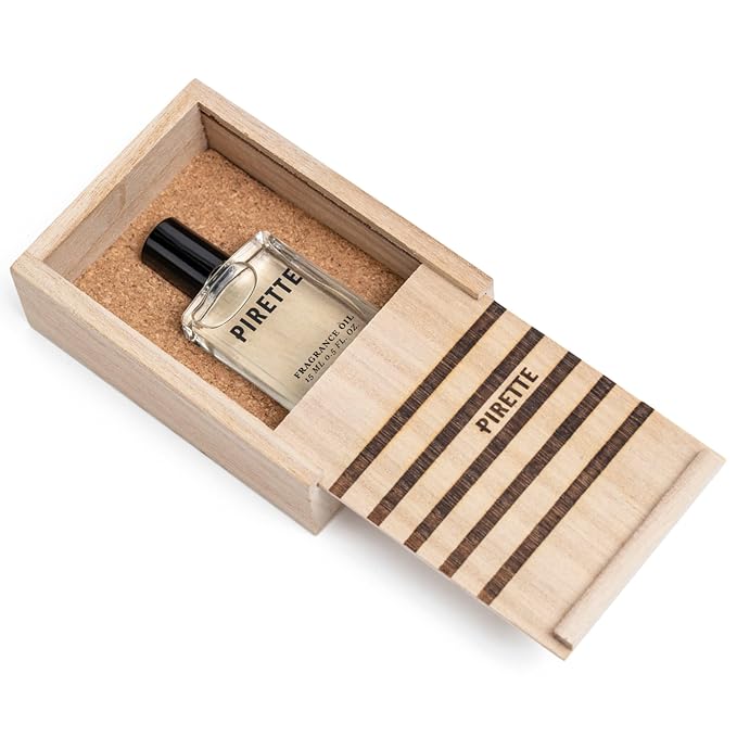PIRETTE Fragrance Oil Roll On, Beach-Inspired, Long Lasting Perfume Oil with Notes of Fresh Green Coconut, Surf Wax & Sunscreen, Daily Rollerball Perfume for Women, 0.5 fl oz