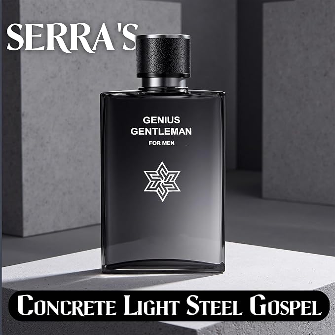 AFLUXE Genius Gentleman for Men - Eau de Parfum For Men - Elegant & Masculine Long-Lasting Cologne - 100m