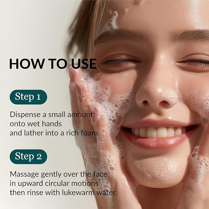 THELEEDS LicoTeca Real Fresh Cream Cleansing Foam 120ml(4.05 fl. oz.) | Gentle Amino Acid Facial Cleanser for Sensitive Skin, Deep Cleansing&Makeup Removal, Hydrating, Vegan Korean Skincare Face Wash