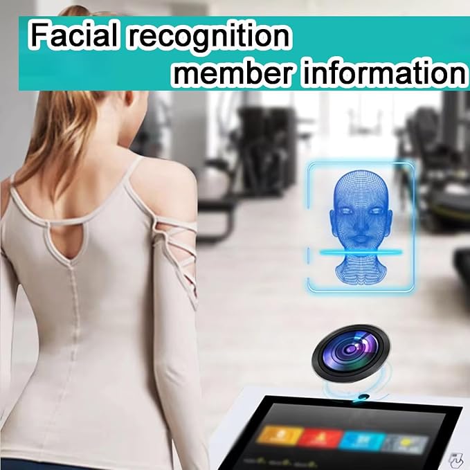 Body Composition Analysis Machine with Printer, 10.1" HD Touch Screen with BIA Technology Body Fat Scale, Body Bmi Analyzer Health Monitor Fat Percentage