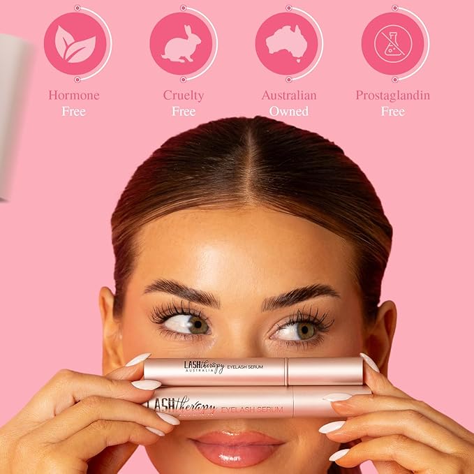 Lash Therapy Australia Eyelash Growth Serum (Available in 5ml & 3ml) – Enhance, Boost & Grow Lashes | Longer, Thicker, Fuller & Naturally Curled Lashes (5ML)