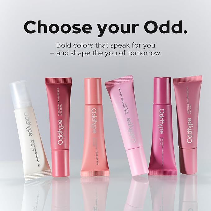 Unframed Hydro Blow Tint – 572 Fluffy | Hydrating Gloss Lip Tint | 0.3 fl oz / 9 g | Korean Beauty