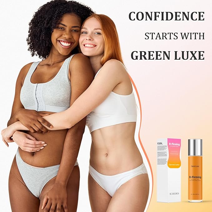 Belly Firming Cream – Become Flat Skin Tightening Cream for Body: Lift & Tone Tummy, Thighs, Booty & Arms – Stretch Mark & Cellulite Sculpting Lotion for Women – 3.38 Fl Oz