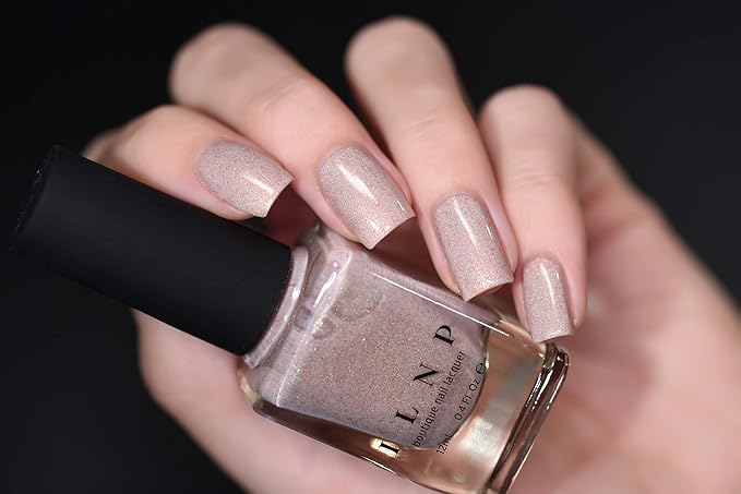 ILNP Hope - Soft Café Latte Holographic Nail Polish