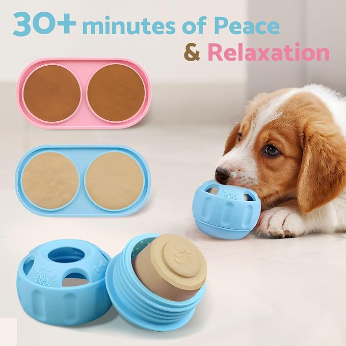Party Popsicle and Treat Tray, Silicone Long-Lasting Interactive Dog Toys, Frozen Treat Dispensing, Keep Your Pup Busy, Compatible with Woof Pupsicle Chicken Refill Pops, for Dogs 25-70 lbs