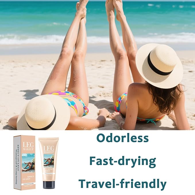 Legs Makeup Waterproof No Transfer - Sweat Resistant Skin Concealer Tattoo Cover Up All Day Wear - Makeup Long Lasting Body Foundation for Scar, Tattoo All Skin Tones (#03 Fairest)