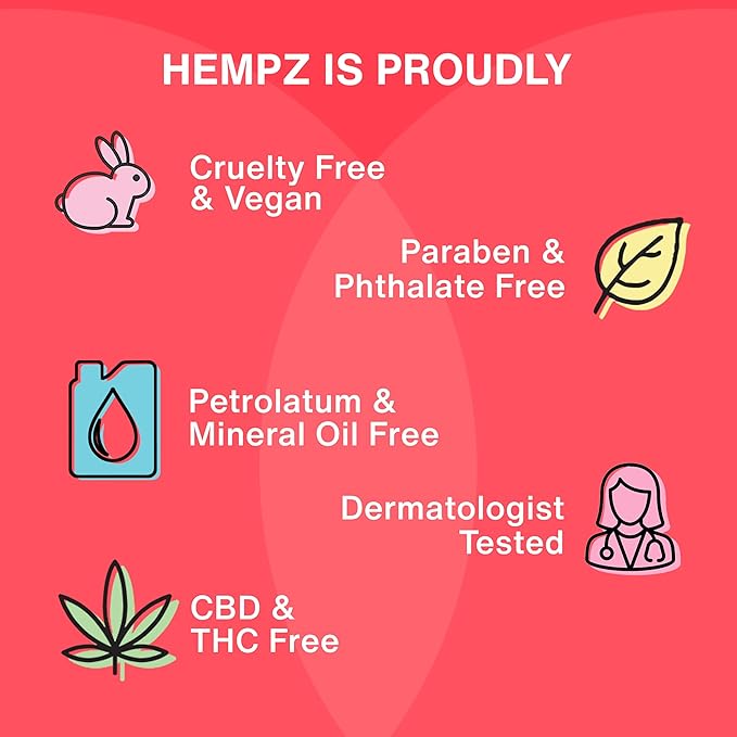 Hempz Mini Cherry Lotion, Ultra Hydrating Moisturizer for Body and Hands, Dark Red Cherries, travel friendly 2.25 oz.