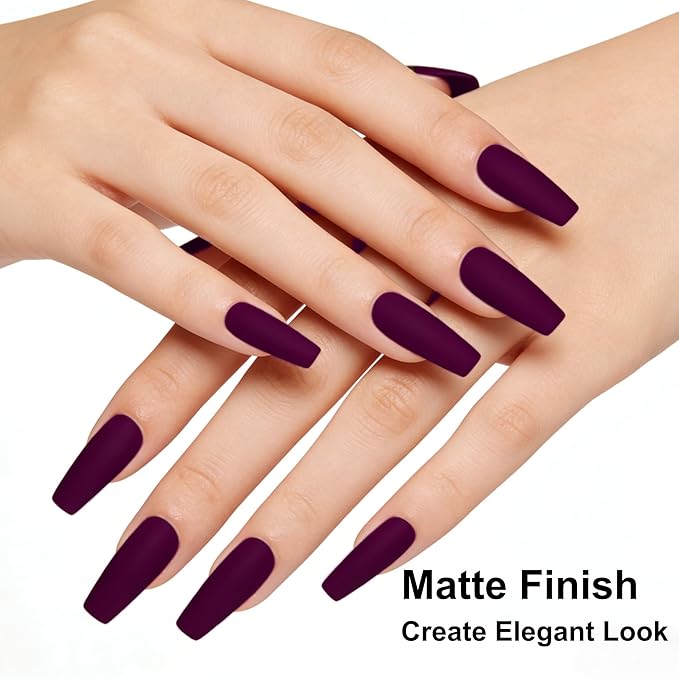 YTD Likomey Plum Gel Nail Polish,15ml Wine Purple Salon Home DIY Manicure and Pedicure Eggplant Fall Winter UV Color Varnish,CS479