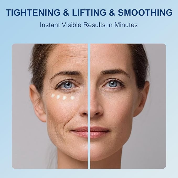 OLV Instant Eye Tightener Cream, Temporary Eye Tightener Eye Cream for Women Reduces Eye Bags, Dark Circles, Wrinkles, Puffiness, Fine Lines For All Skin Types (1.06 oz/30g)