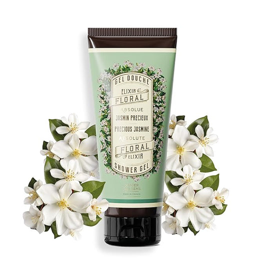 Panier des Sens - Jasmine Moisturizing Body Wash for Women & Men - Gentle Shower Gel with 96% Natural Ingredients for Normal, Sensitive Skin - Body Care Made in France, SLS Free, Vegan - 6.8 Floz