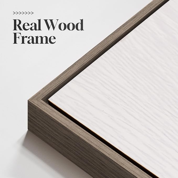 Framed Wood 3D Mountain Textured Wall Art for Living Room, Set of 3 Farmhouse Modern Wood Artwork for Walls, Large Mountain Forest Landscape Wall Art Decor for Home Office Bedroom Hallway, 20x30 Inch