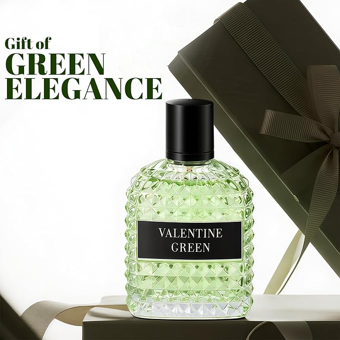 A CENTER 4PCS Perfume Set for Women - Floral Fragrance Gift Set with Vanilla,Sweet Fruity, Eau De Parfume| 3.4 Fl Oz Each Women's Cologne(Valentine Milano/Rose/Green,Valuable)