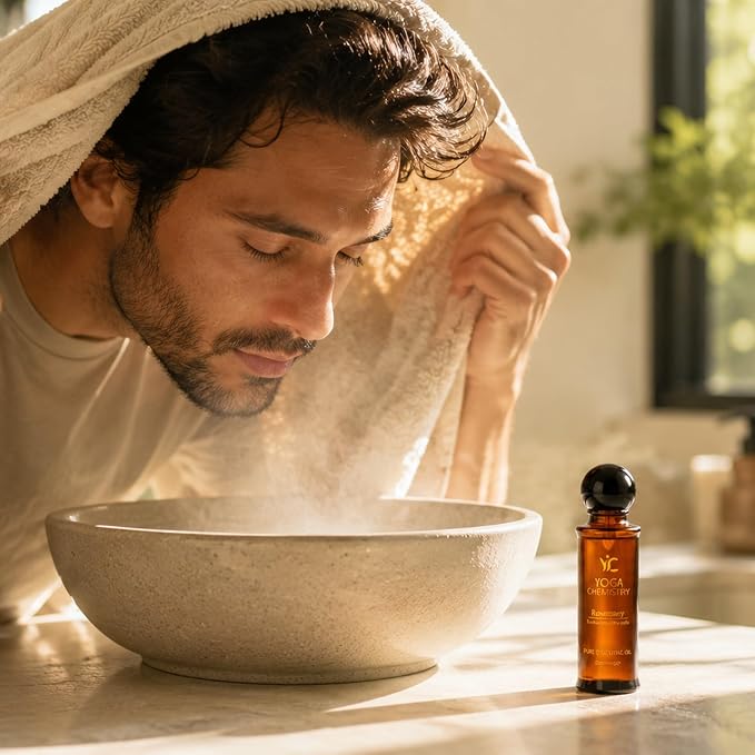 Rosemary Essential Oil | Energy & Stamina Mood Ritual | 100% Pure, Undiluted & GCMS Tested | Essential Oils for Hair, Scalp, Diffuser, Aromatherapy, Massage & DIY | 30 ml / 1 fl oz