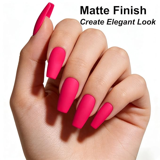 YTD Likomey Berry Pink Gel Nail Polish,15ml Bright Pink Salon Home DIY Manicure and Pedicure Fall Winter Soak Off UV Color Varnish,CS409
