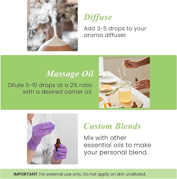 Handcraft Blends Organic Peppermint Essential Oil – 1 Fl Oz – 100% Pure and Natural – Premium Grade Essential Oil for Diffuser and Aromatherapy