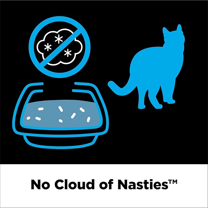ARM & HAMMER Cloud Control Platinum Cat Litter, Multi-Cat, 37 lbs | Clumping Litter, Hypoallergenic, Dust-Free, 14-Day Odor Control