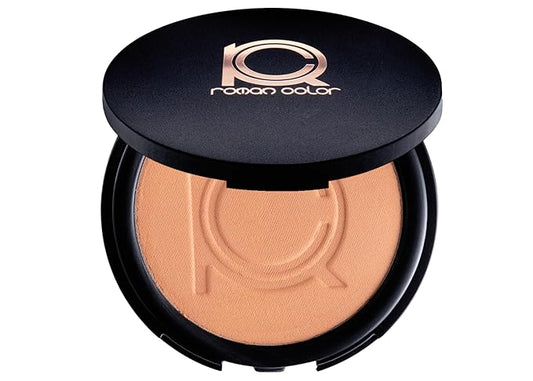 Makeup Beauty Pressed Powder foundation Compact Full Coverage Foundation Skin Care Face Makeup Essentials Contour Palette Setting Powder fit me powder foundation makup 0.49 OZ (Caribe, 0.49 OZ)