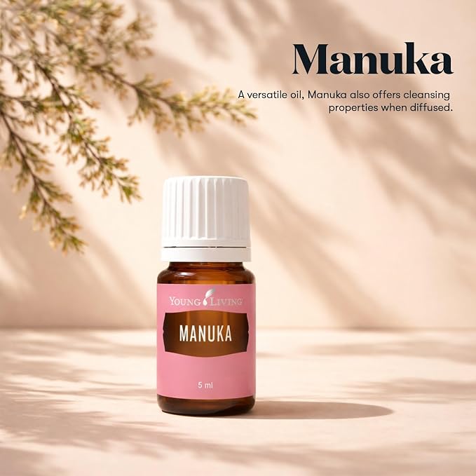 Young Living Manuka Essential Oil | 5 ml | Aromatherapy Diffuser | Skin Care Essential Oil for Nourishing Skin & Nails | Premium Quality for Topical Use