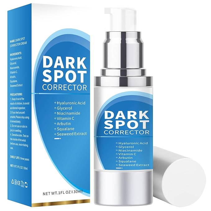 Dark Spot Remover for Face, Dark Spot Corrector, Dark Spot Serum for Sun Spots, Age Spots, Brown Spots,Acne Scars,Melasma Brown Spot -Advanced Formula with Niacinamide Vitamin C 1 Fl Oz (Pack of 1)