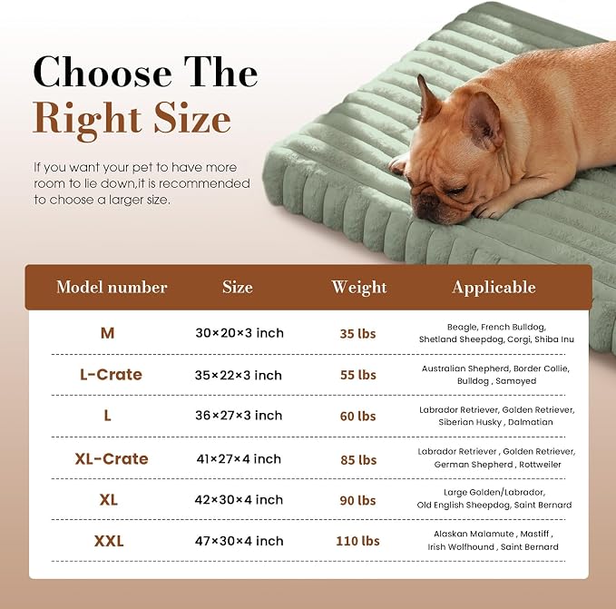 Extra Large Dog Bed Orthopedic Foam with Waterproof Lining | Egg crate foam for joint support. Soft plush surface. Non-slip bottom. Removable & machine washable cover. OEKO-TEX certified