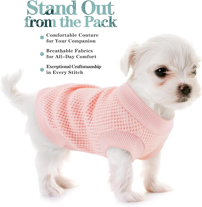 Cozy and Functional Dog Shirts for Small Puppies: Stretchable Beige Attire with Easy-On Design, Ideal for Chihuahuas and Yorkies - Enhance Comfort and Playfulness on Chill Days Small