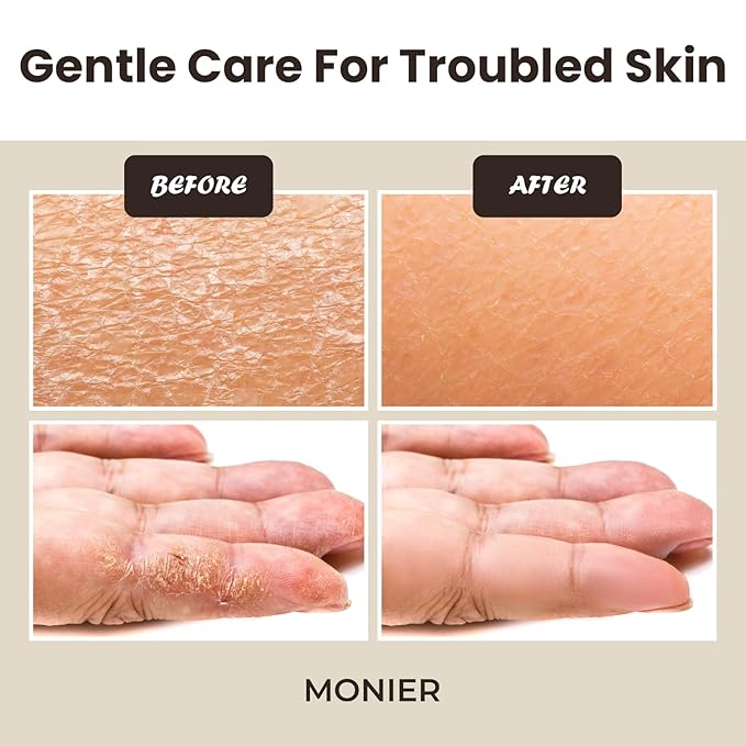 MONIER Goat Milk Soap Bar For Dry & Sensitive Skin - 100% Natural & Organic Skin Care - Enriched with Shea Butter - Use on Face, Body & Hands - For Men, Women, Kids & Baby (Lavender, 3 Pack)