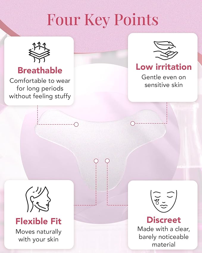 Forehead Wrinkle Patches & Full Forehead Coverage Tape – Anti Wrinkle Facial Patches & Wrinkle Tape Overnight/Dream Patches/Y-SHAPE- Made in Japan