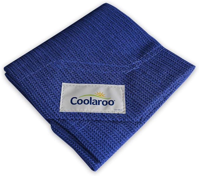 The Original Coolaroo Elevated Pet Bed Replacement Cover, Medium, Aquatic Blue