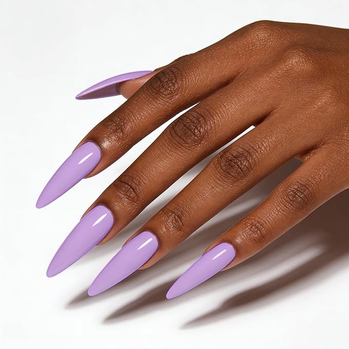 YTD Likomey Purple Gel Nail Polish,15ml Salon Home DIY Manicure and Pedicure Fall Winter UV Color Varnish,CS461