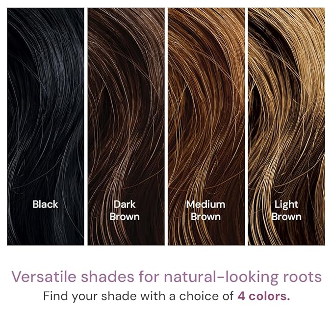 Style Edit Root Touch Up Stick | Temporary Hair Color for Gray Roots and Thinning Hair | Salon-Quality, Transfer-Resistant Hair Concealer | Dark Brown, 0.11 oz