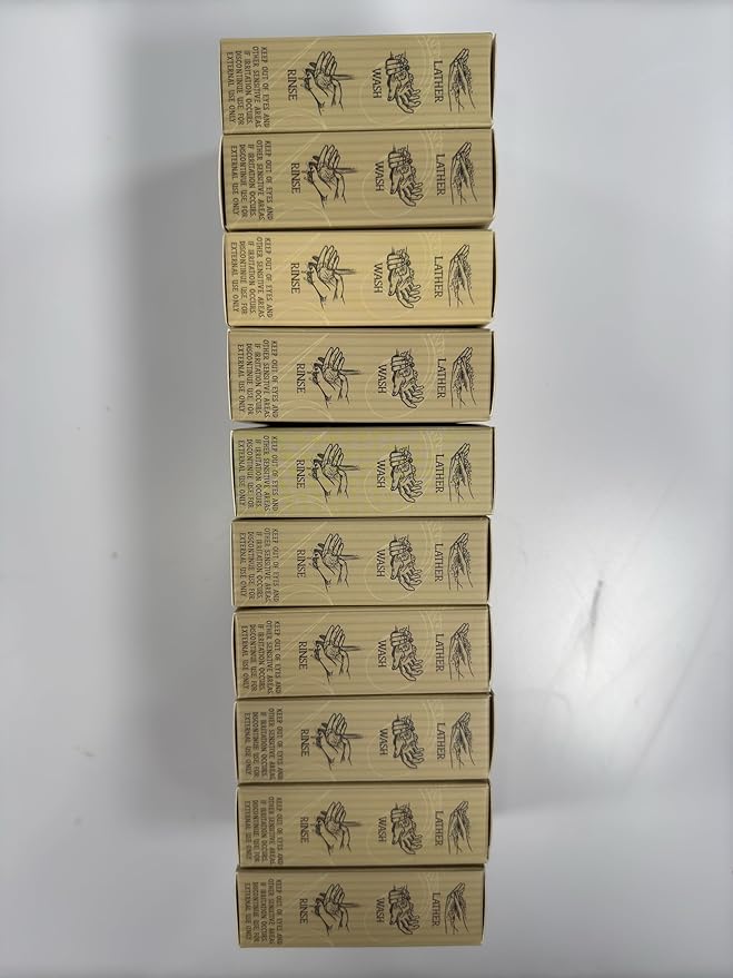 Natural Floral Variety Bar Soap - Gentle Cleansing for Sensitive Skin, Floral - 10 Pack