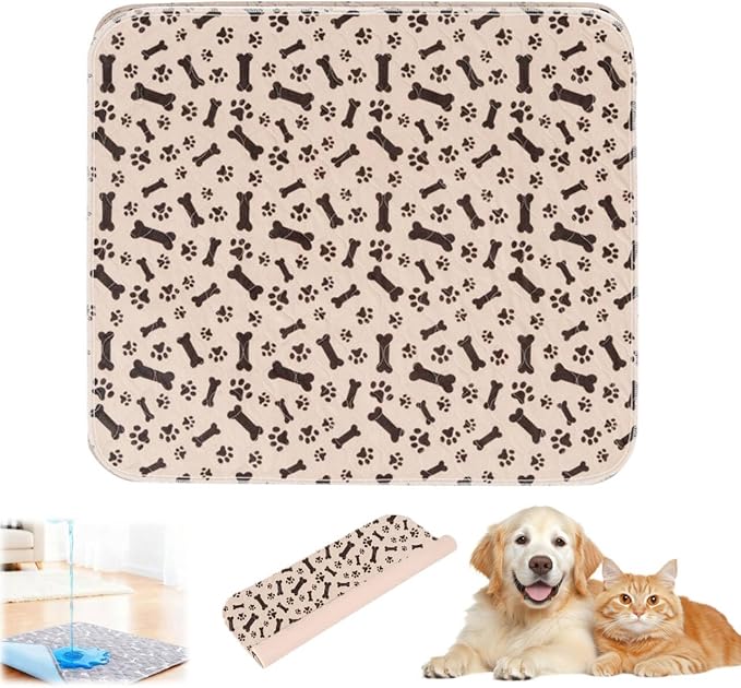 Puppy Pads with Pheromones,Washable Puppy Pee Pads for Dogs,Reusable Puppy Pads Washable for Dogs & Cats,Washable,Durable Leak-Proof & Anti-Slip Pet Training Pads for Home & Trave