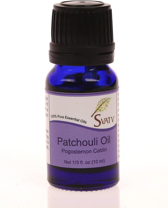 Patchouli Essential Oil Therapeutic Grade Aromatherapy Oils Fragrance Oil for Diffuser Yoga Massage & DIY Personal Care 10 ml