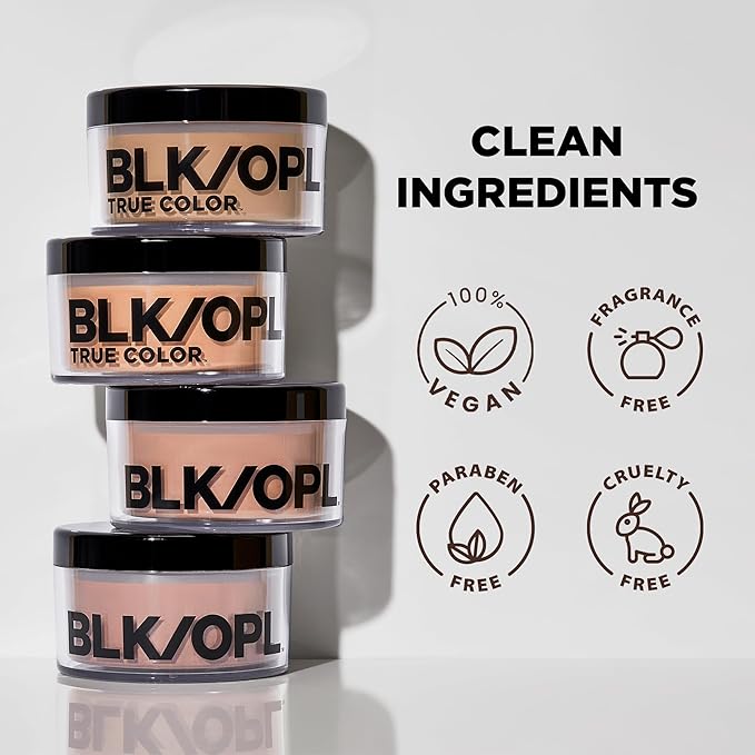 BLK/OPL TRUE COLOR Soft Velvet Finishing Powder, Deep — hypoallergenic, paraben-free, and cruelty-free