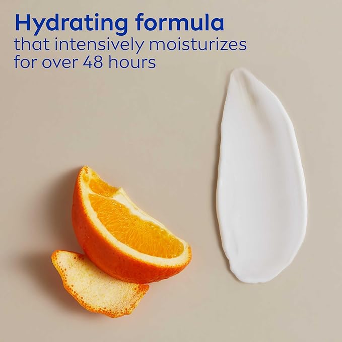 Nivea Nourishing Hydration Skin Firming Body Lotion (16.9 Fl Oz) + Skin Firming & Toning Body Gel Cream with Hyaluronic Acid (6.7 Oz), Enriched with Q10 and Vitamin C