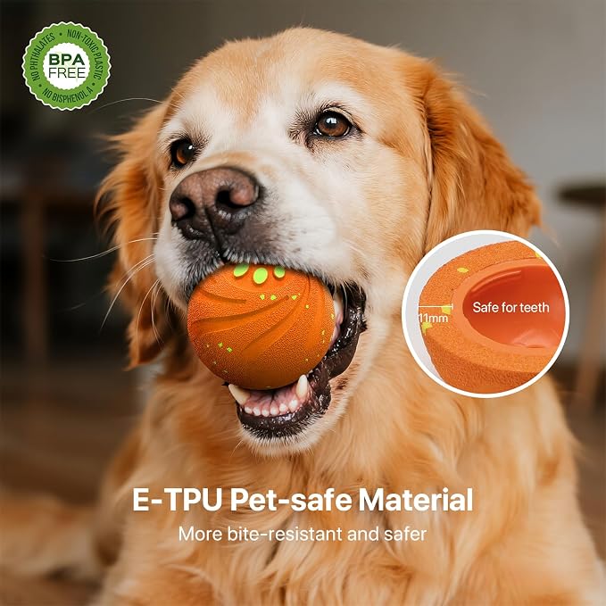 Interactive Dog Toys Automatic Bouncing Dog Ball for Small & Large Dogs
