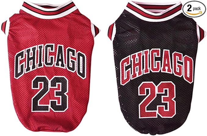 Dog Basketball Jersey Clothes Boy Girl Dog Pet Vest Clothes Puppy Shirt Apparel Cute Outfit Summer Fashion Cotton Dog Tshirt Female for Large Dogs, Medium & Small Chihuahua,Yorkies