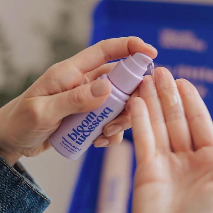 Bloom & Blossom - You've Got This Mama, Maternity Gift Set, 3-Piece Self-Care Kit for Expecting & New Moms with Stretch Mark Oil, Foot Spray Multi-Tasking Balm - Baby Shower, Maternity & New Mom Gift