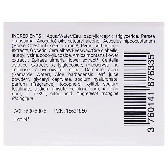 Gamarde Aqua-Tonifying Cream - Anti Aging Eye Cream Reduces Puffiness and Dark Circles - Hyaluronic Acid and Aloe Vera Restores Hydration - 0.7 oz