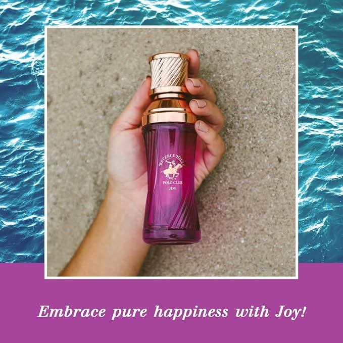Beverly Hills Polo Club SEXY JOY - Long Lasting Perfume for Women - Floral & Fruity Fragrance Scent - Eau De Parfum Spray 3.40fl.oz / 100ml (Packaging May Vary)